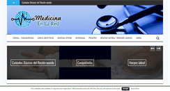 Desktop Screenshot of medicinaenlared.com